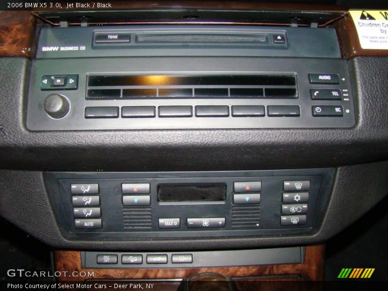 Jet Black / Black 2006 BMW X5 3.0i