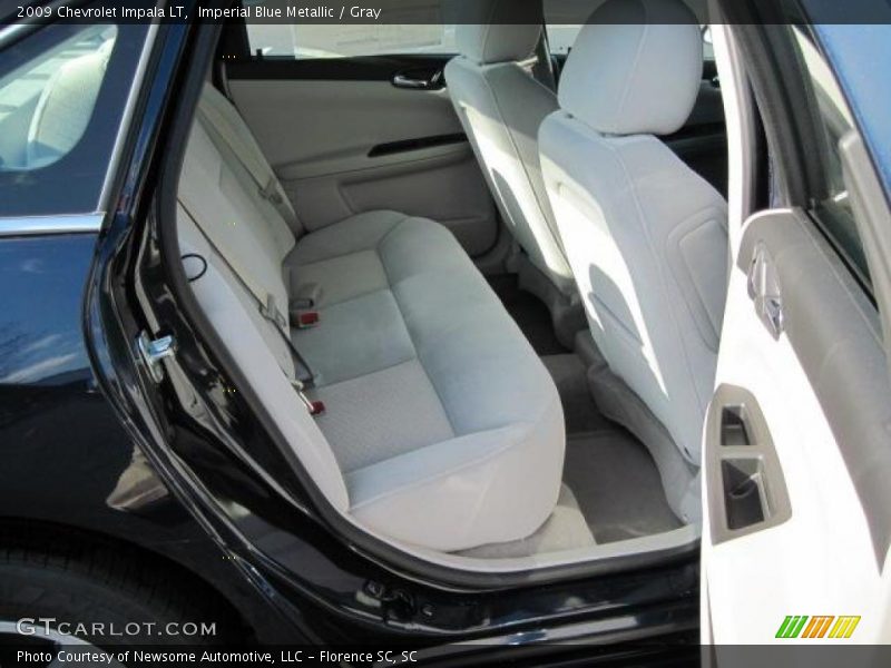 Imperial Blue Metallic / Gray 2009 Chevrolet Impala LT