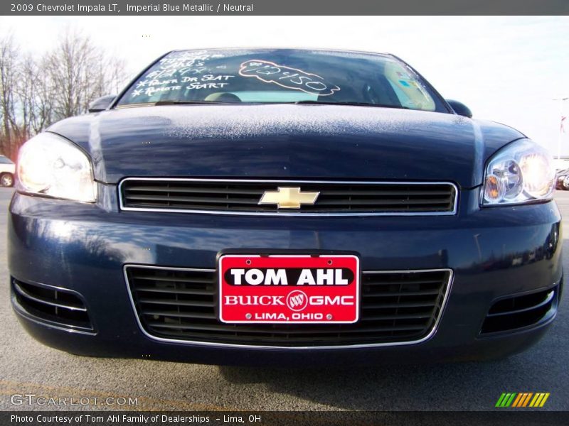 Imperial Blue Metallic / Neutral 2009 Chevrolet Impala LT