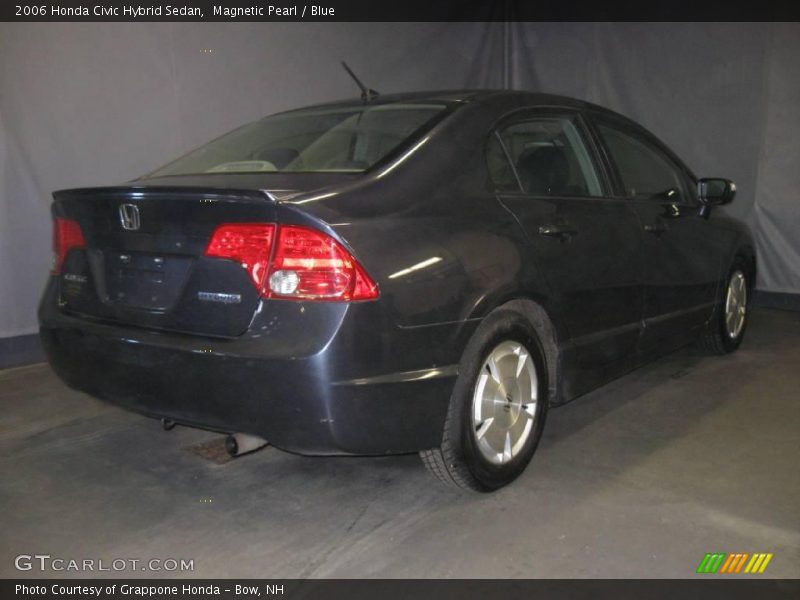 Magnetic Pearl / Blue 2006 Honda Civic Hybrid Sedan