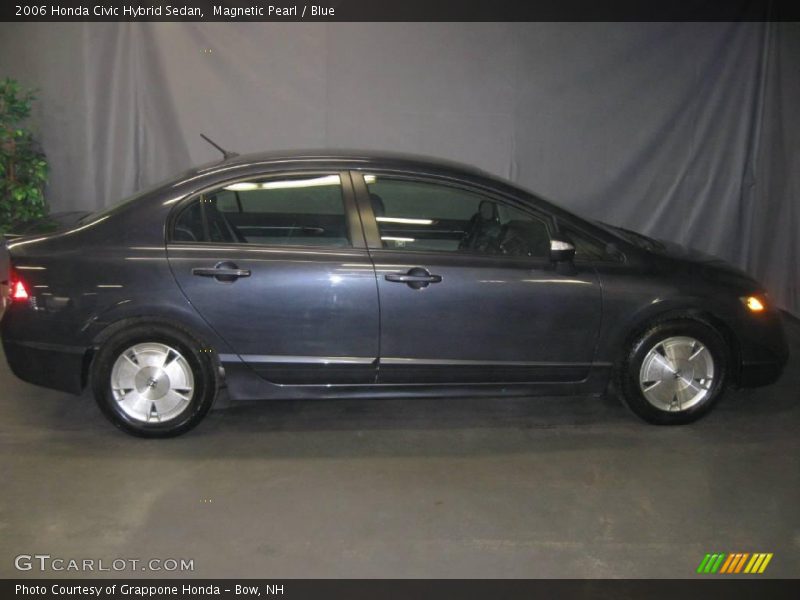 Magnetic Pearl / Blue 2006 Honda Civic Hybrid Sedan
