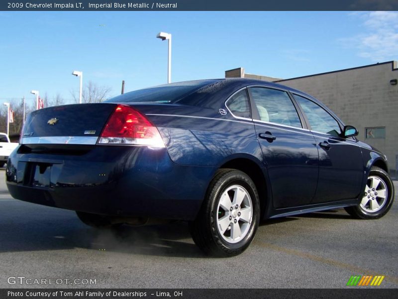 Imperial Blue Metallic / Neutral 2009 Chevrolet Impala LT