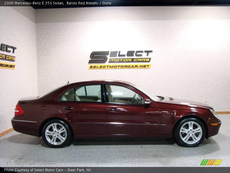 Barolo Red Metallic / Stone 2006 Mercedes-Benz E 350 Sedan