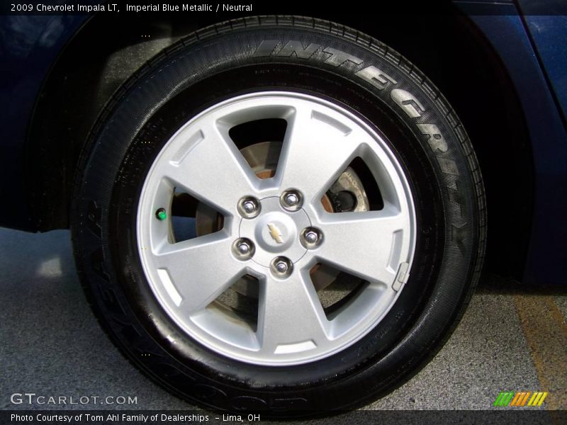 Imperial Blue Metallic / Neutral 2009 Chevrolet Impala LT
