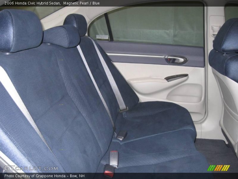 Magnetic Pearl / Blue 2006 Honda Civic Hybrid Sedan