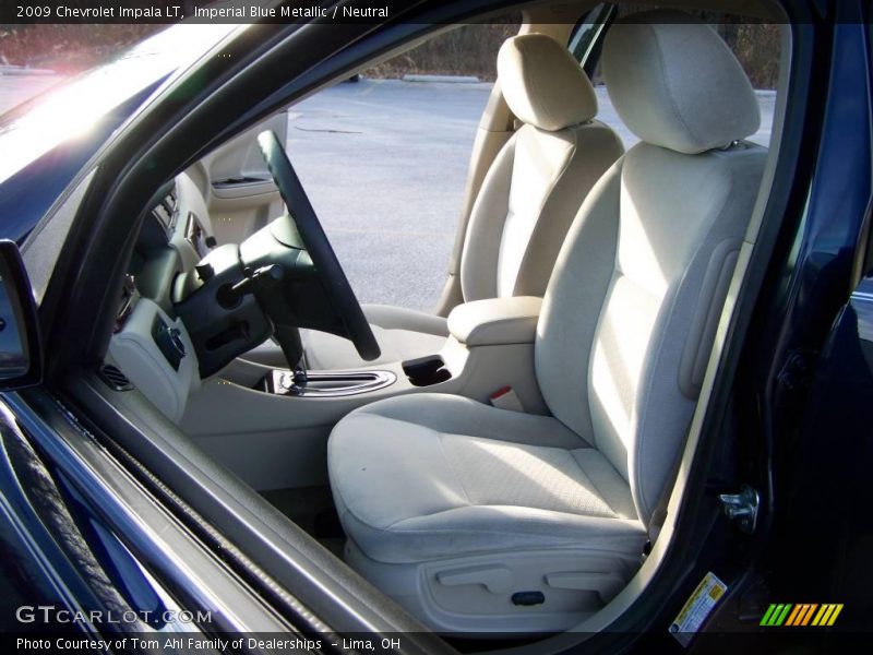 Imperial Blue Metallic / Neutral 2009 Chevrolet Impala LT