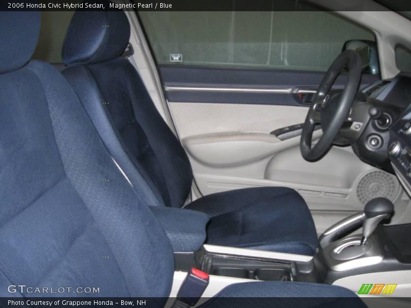 Magnetic Pearl / Blue 2006 Honda Civic Hybrid Sedan
