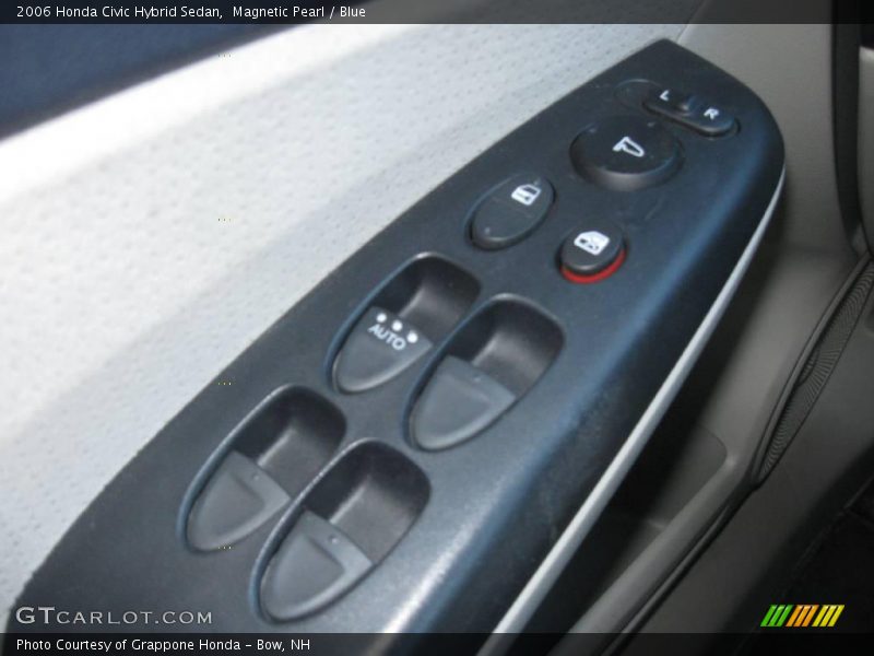 Magnetic Pearl / Blue 2006 Honda Civic Hybrid Sedan