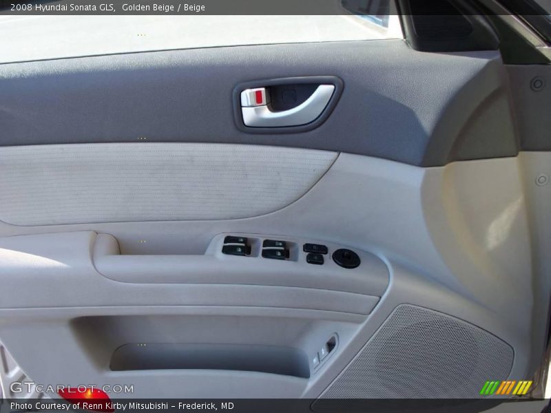 Golden Beige / Beige 2008 Hyundai Sonata GLS