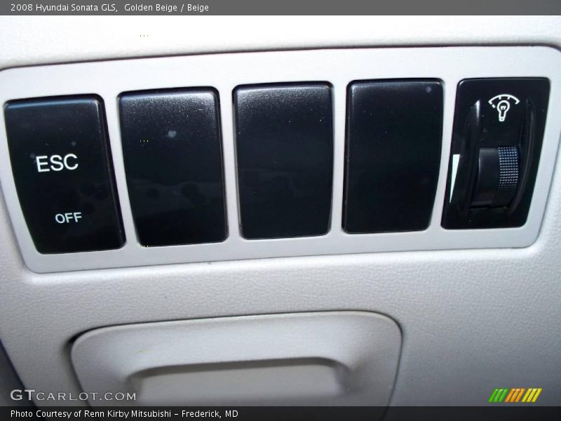Golden Beige / Beige 2008 Hyundai Sonata GLS