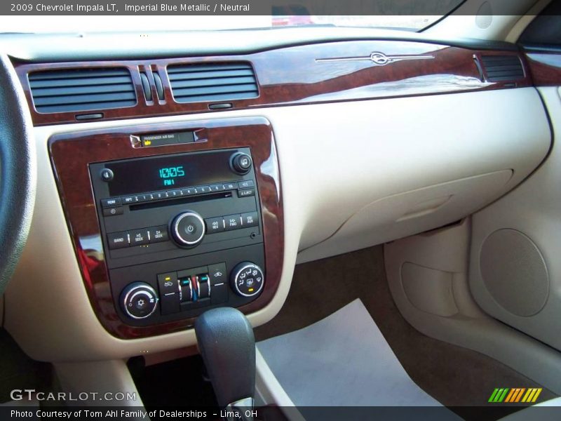 Imperial Blue Metallic / Neutral 2009 Chevrolet Impala LT