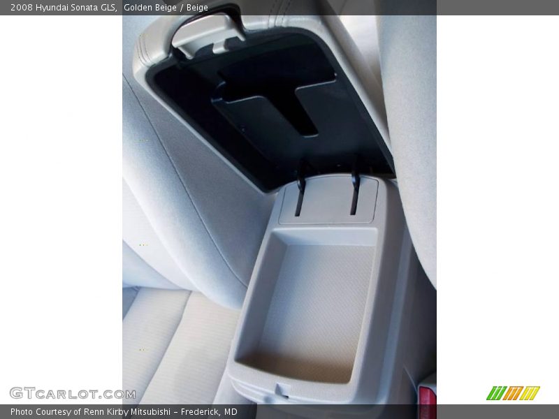 Golden Beige / Beige 2008 Hyundai Sonata GLS