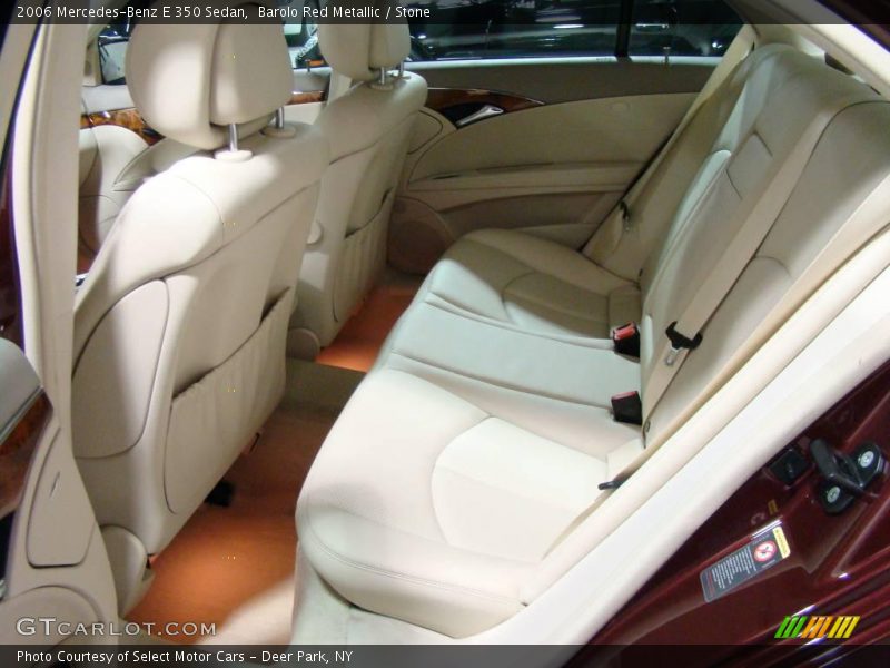 Barolo Red Metallic / Stone 2006 Mercedes-Benz E 350 Sedan