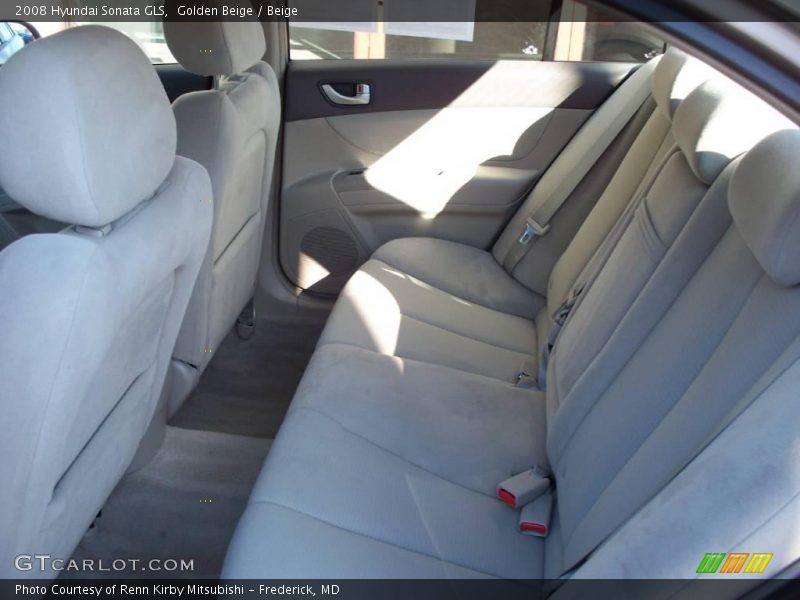 Golden Beige / Beige 2008 Hyundai Sonata GLS