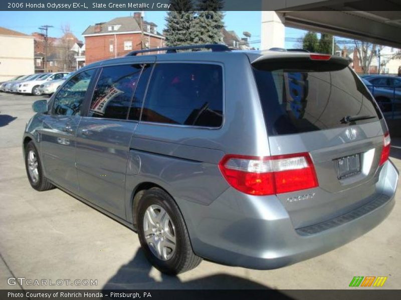 Slate Green Metallic / Gray 2006 Honda Odyssey EX-L