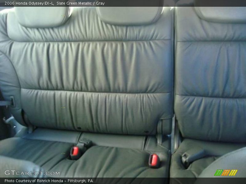 Slate Green Metallic / Gray 2006 Honda Odyssey EX-L