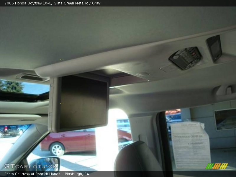 Slate Green Metallic / Gray 2006 Honda Odyssey EX-L
