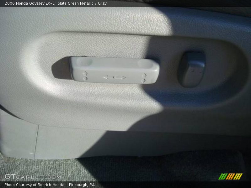 Slate Green Metallic / Gray 2006 Honda Odyssey EX-L