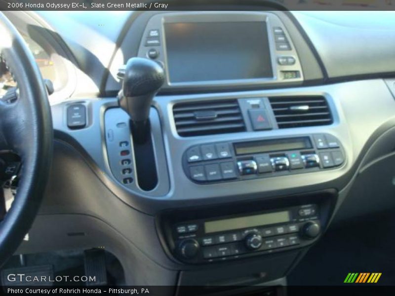 Slate Green Metallic / Gray 2006 Honda Odyssey EX-L