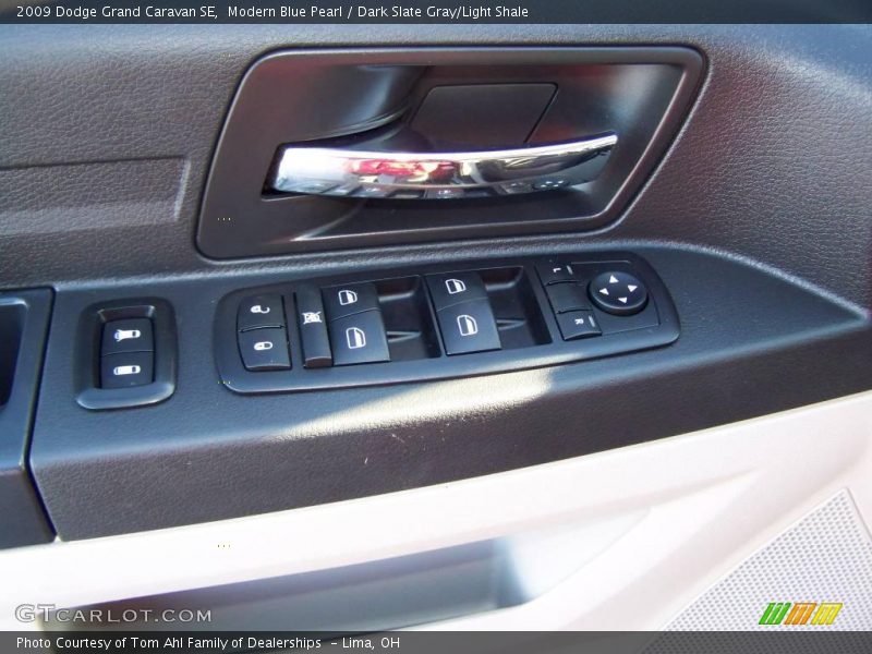 Modern Blue Pearl / Dark Slate Gray/Light Shale 2009 Dodge Grand Caravan SE