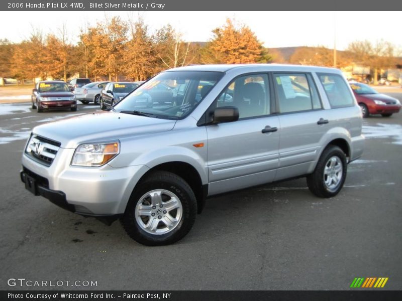 Billet Silver Metallic / Gray 2006 Honda Pilot LX 4WD