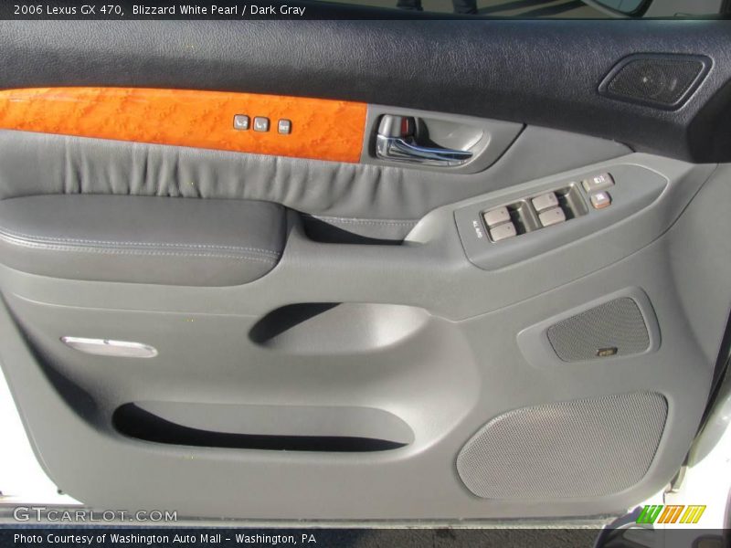 Blizzard White Pearl / Dark Gray 2006 Lexus GX 470