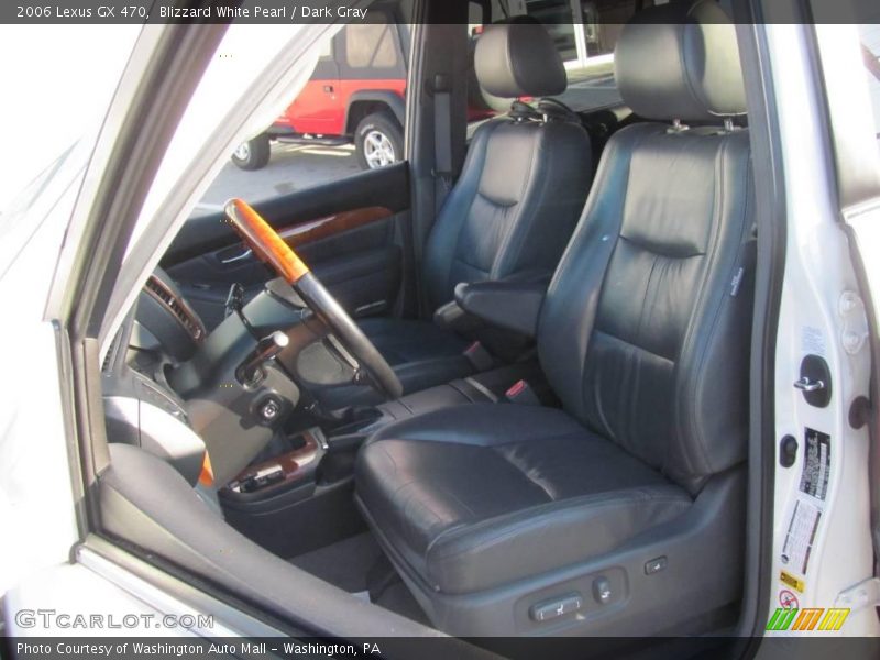 Blizzard White Pearl / Dark Gray 2006 Lexus GX 470