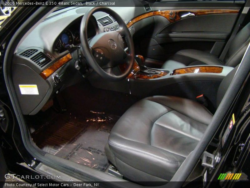 Black / Charcoal 2006 Mercedes-Benz E 350 4Matic Sedan