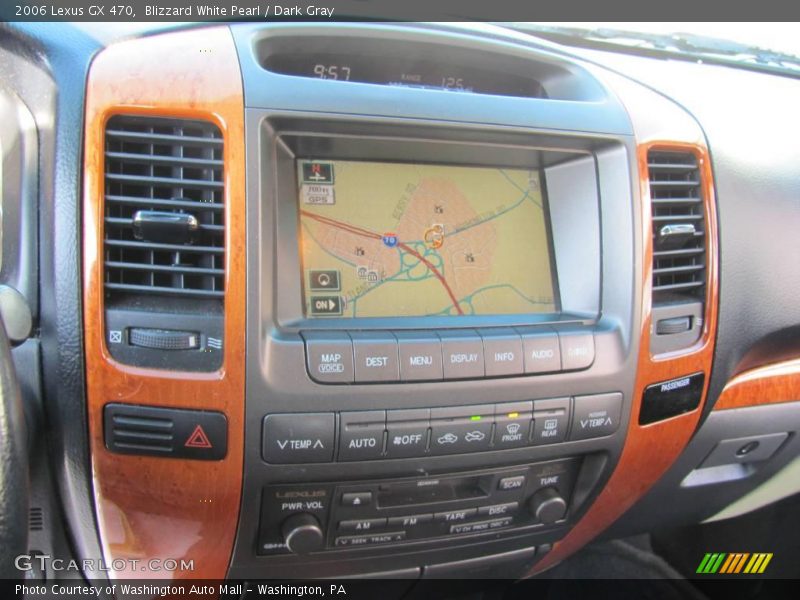 Blizzard White Pearl / Dark Gray 2006 Lexus GX 470