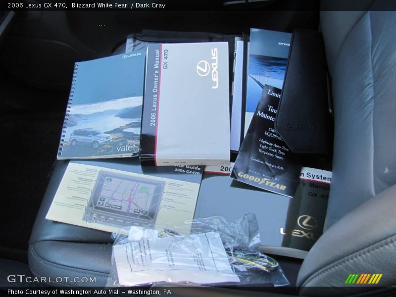 Blizzard White Pearl / Dark Gray 2006 Lexus GX 470
