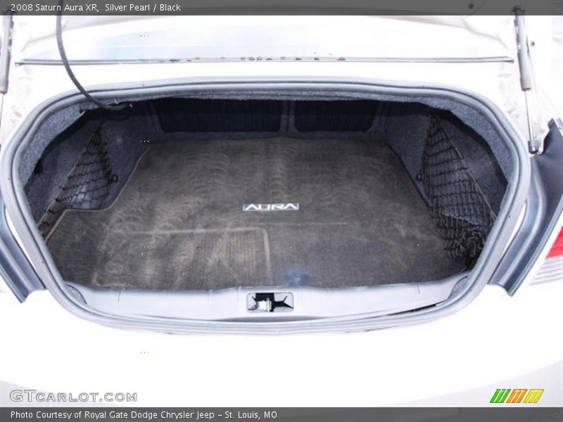 Silver Pearl / Black 2008 Saturn Aura XR