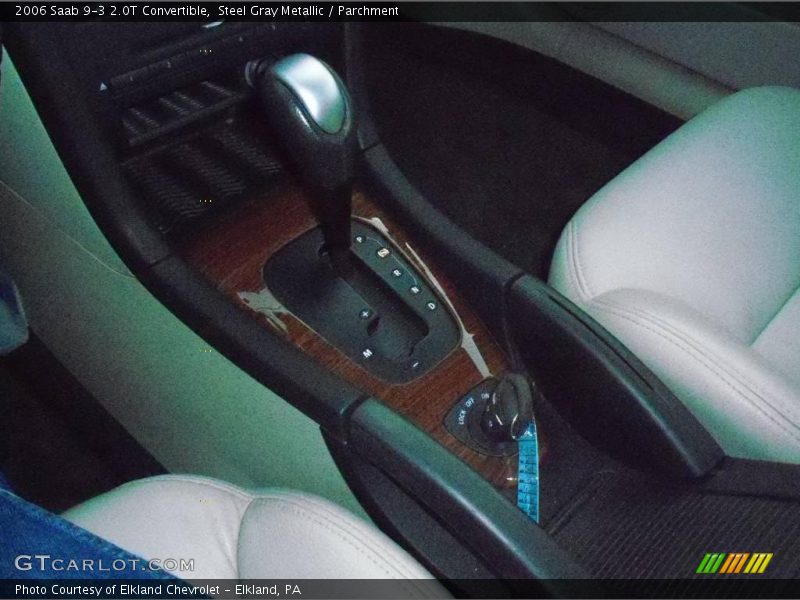 Steel Gray Metallic / Parchment 2006 Saab 9-3 2.0T Convertible