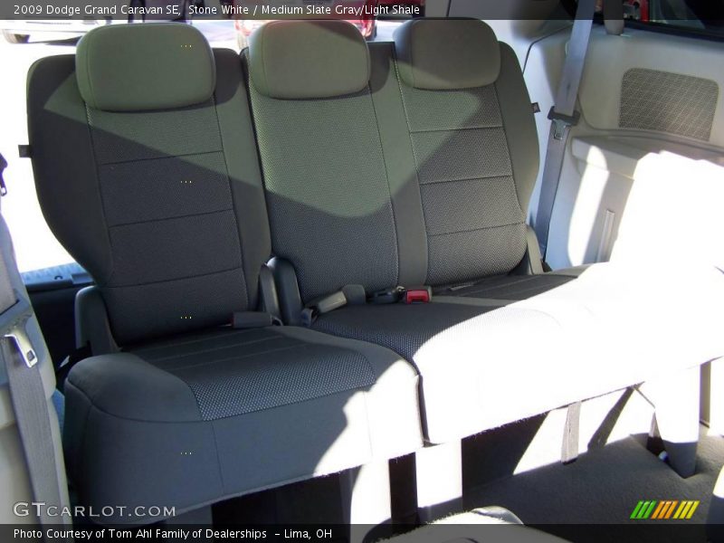 Stone White / Medium Slate Gray/Light Shale 2009 Dodge Grand Caravan SE