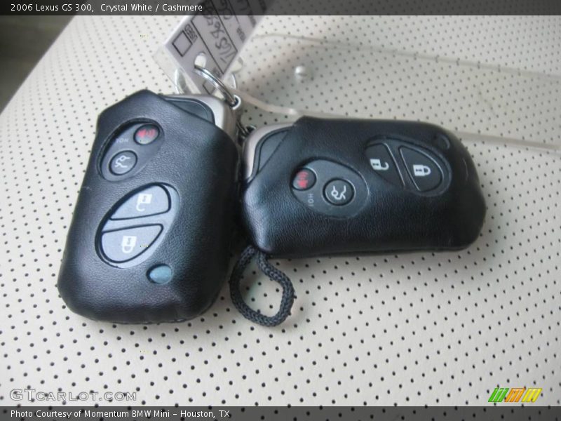 Crystal White / Cashmere 2006 Lexus GS 300