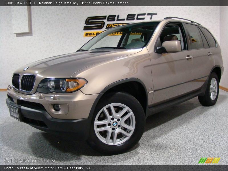 Kalahari Beige Metallic / Truffle Brown Dakota Leather 2006 BMW X5 3.0i