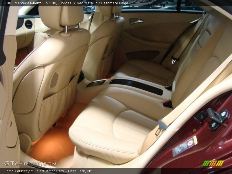 Bordeaux Red Metallic / Cashmere Beige 2006 Mercedes-Benz CLS 500