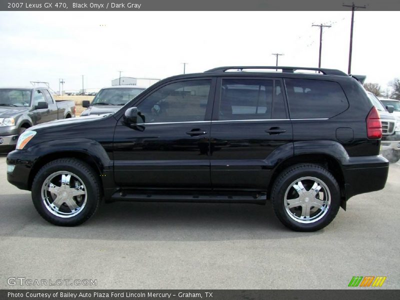 Black Onyx / Dark Gray 2007 Lexus GX 470