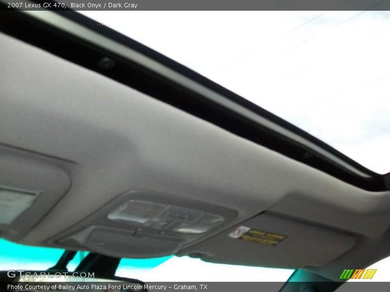Black Onyx / Dark Gray 2007 Lexus GX 470