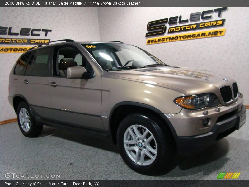 Kalahari Beige Metallic / Truffle Brown Dakota Leather 2006 BMW X5 3.0i