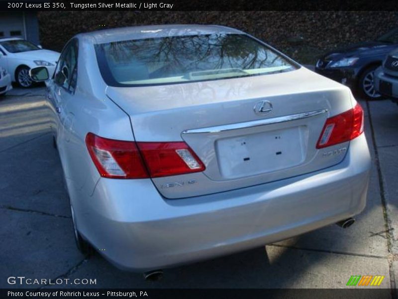 Tungsten Silver Metallic / Light Gray 2007 Lexus ES 350