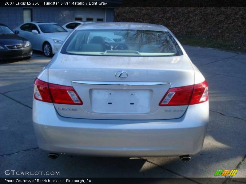 Tungsten Silver Metallic / Light Gray 2007 Lexus ES 350