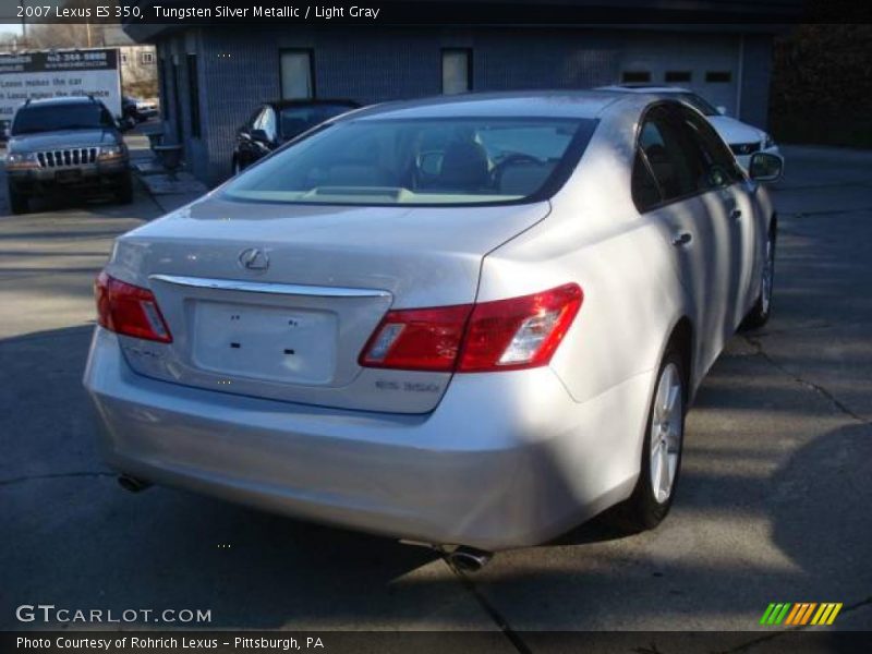 Tungsten Silver Metallic / Light Gray 2007 Lexus ES 350