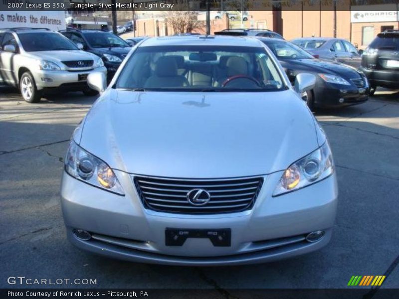 Tungsten Silver Metallic / Light Gray 2007 Lexus ES 350