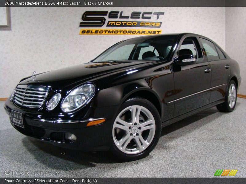 Black / Charcoal 2006 Mercedes-Benz E 350 4Matic Sedan