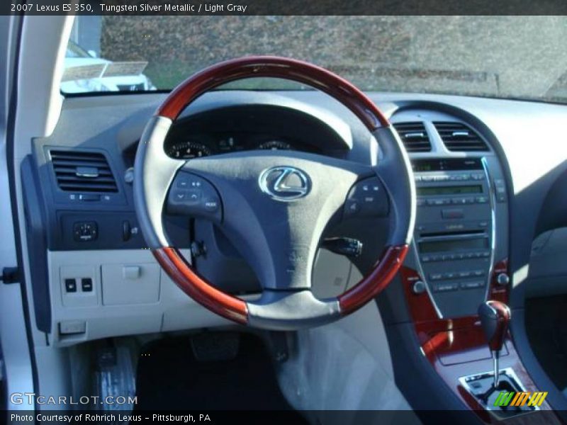 Tungsten Silver Metallic / Light Gray 2007 Lexus ES 350