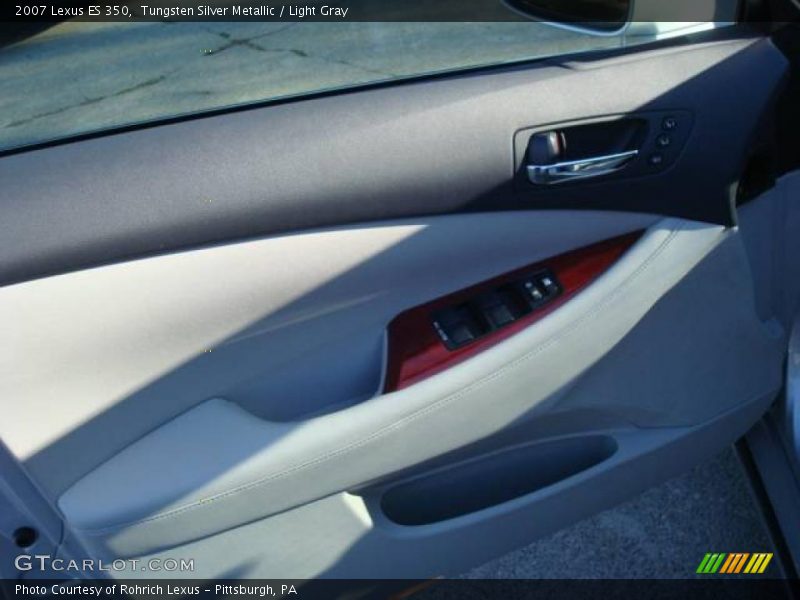 Tungsten Silver Metallic / Light Gray 2007 Lexus ES 350
