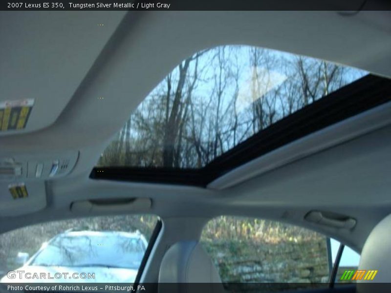 Tungsten Silver Metallic / Light Gray 2007 Lexus ES 350
