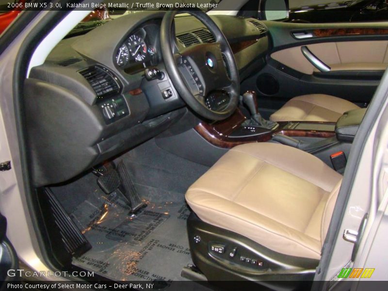 Kalahari Beige Metallic / Truffle Brown Dakota Leather 2006 BMW X5 3.0i
