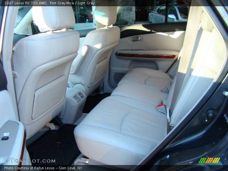 Flint Gray Mica / Light Gray 2007 Lexus RX 350 AWD