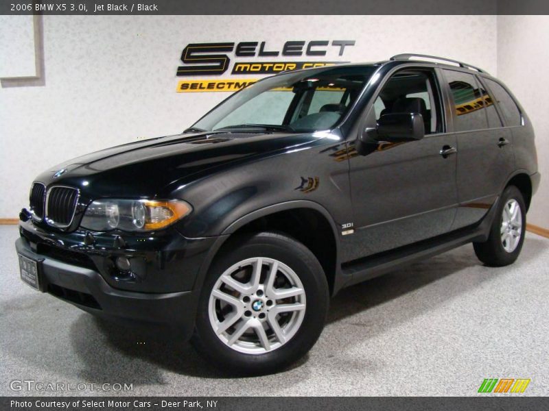 Jet Black / Black 2006 BMW X5 3.0i